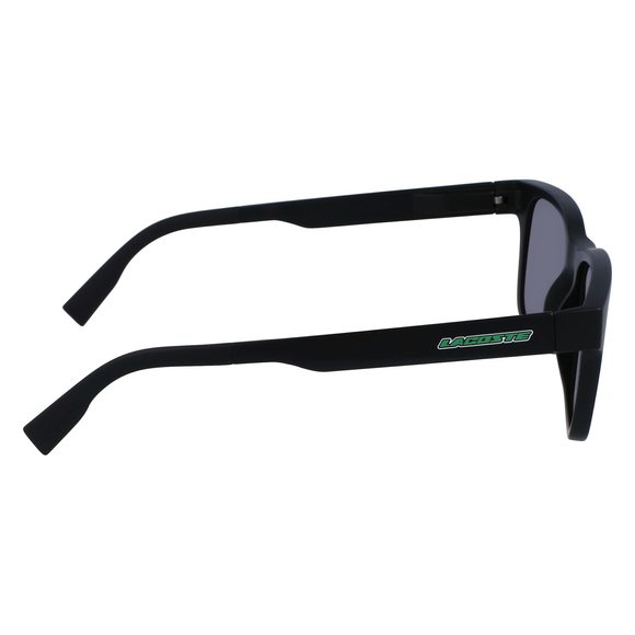New Lacoste Junior L-3656S 002 Matte Black Sunglasses with Grey Lenses